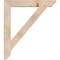 Ekena Millwork Traditional Slat Smooth Bracket, Douglas Fir, 3 1/2"W x 28"D x 32"H BKT04X28X32TRA06SDF - alternate 4